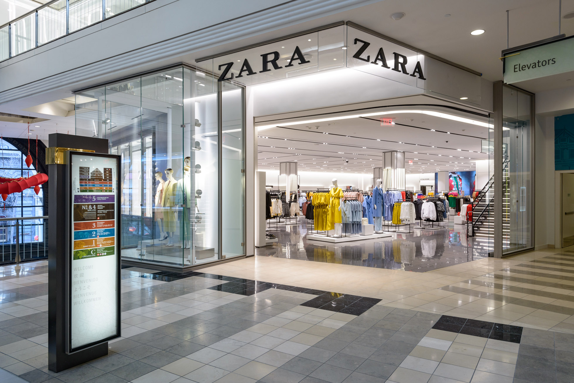 zara westfield opening